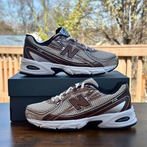 New Balance 740 Rich Oak Bisque Pecan U740BB2 Men's Size 6.5 / Women's Size 8